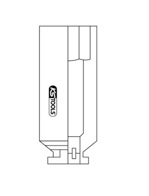 KS Tools 5150945 515.0945 Kracht-dopsleutelinzet