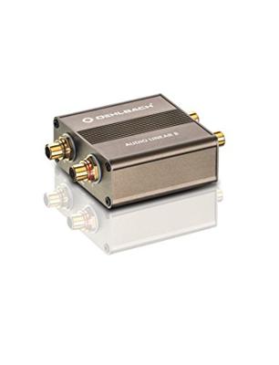 Oehlbach Audio Linear 8 - Galvanisch scheidingsfilter voor platenspeler en subwoofer - ontstoringsfilter voor het elimineren van massalussen - metallic bruin