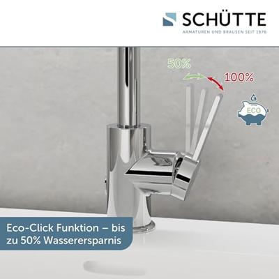 Schutte LOS ANGELES Wastafelkraan | Chroom - 33120