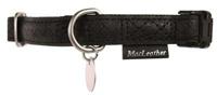 Macleather halsband zwart - thumbnail