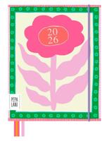 Pepa Lani A5 Flower Agenda 2026 Pretty - thumbnail
