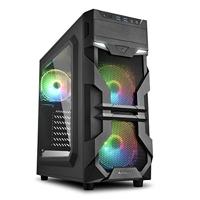 Sharkoon VG7-W RGB midi tower behuizing - thumbnail