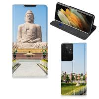 Samsung Galaxy S21 Ultra | Book Cover | Boeddha - thumbnail