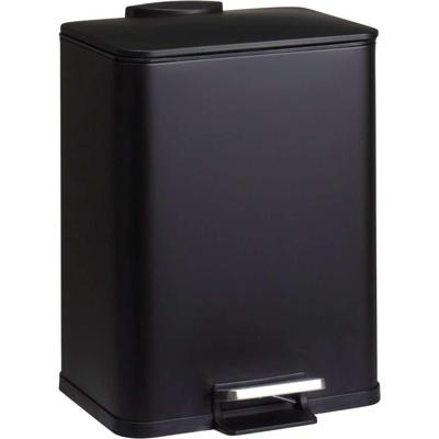 Excellent Houseware Pedaalemmer 20L Mat Zwart