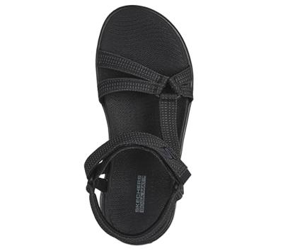 Skechers Sandalen Go Walk Flex Sandal Sublime 141451/BBK Zwart-41 maat 41