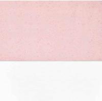Jollein laken Mini Dots Blush Pink-120x150 cm - thumbnail