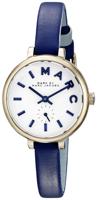 Horlogeband Marc by Marc Jacobs MBM1354 Leder Blauw 8mm - thumbnail