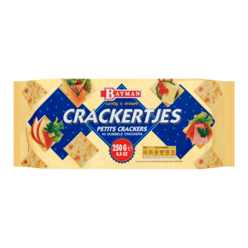 Bayman Crackertjes 40 Stuks 250 g bij Jumbo