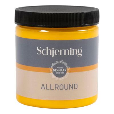 Creativ Company Outdoor verf, geel, 250 ml/ 1 fles