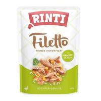Rinti Filetto Jelly Eend & Groente | 24x 100g hondenvoer - thumbnail