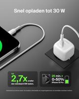 Oplader Belkin WCA008KQ1MWH-B6 30 W - thumbnail