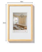 Walther Peppers houten fotolijst 18x24cm pine - thumbnail