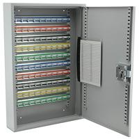 Basi Sleutelkast SS 100 PZ 2171-0100 Aantal haken 100 Grijs (metalen behuizing) - thumbnail