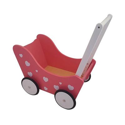 Houten Poppenwagen - Merry Houten Poppenwagen - Merry