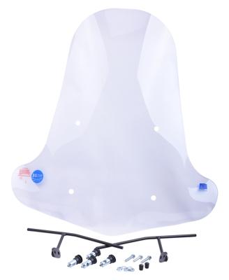 Diverse Windscherm helder 72cm | agm goccia / tomos a35 / btc boxer