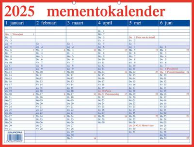 Aurora Memento 20 Nederlandstalig, 2026