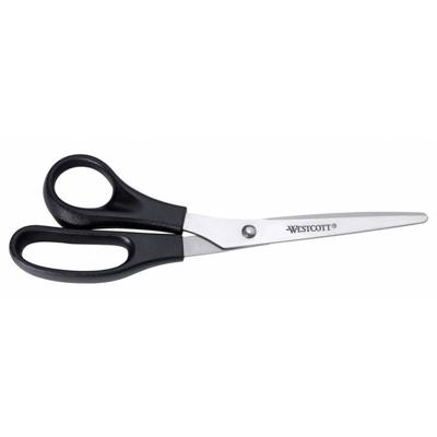 Quantore Schaar westcott buro 210mm rvs met kunsstof grip linkshandig