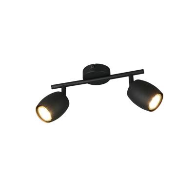 Trio PlafondlampNancy 2-lichts zwart - R86262032