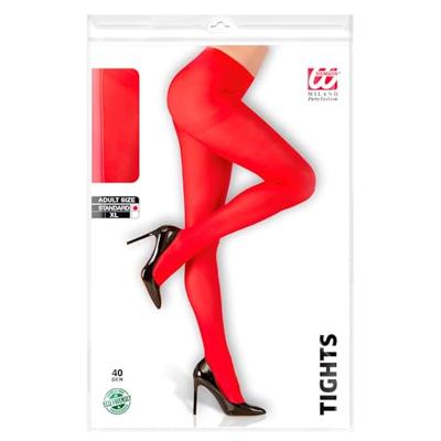 Panty 40den rood