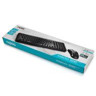 Rapoo toetsenbord combo zwart x1800 - thumbnail