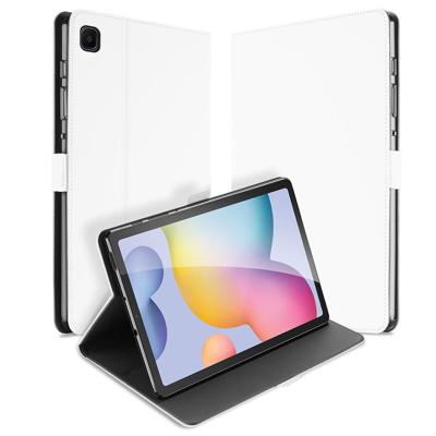 Bookcase Samsung Galaxy Tab S6 Lite | S6 Lite (2022) Hoesje Wit met Standaardfunctie Bookcase Samsung Galaxy Tab S6 Lite | S6 Lite (2022) Hoesje Wit met Standaardfunctie