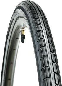 Cst buitenband zwart met witte lijn (geen zijreflectie). 28x1 5/8x1 3/8, etrto 37-622