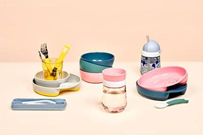 Mepal Set Babylepel Mio 2 stuks deep blue