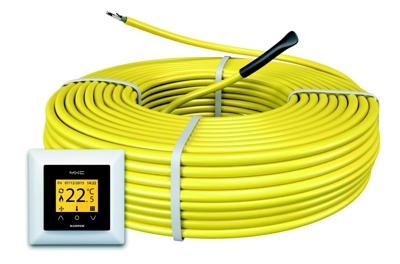 Magnum cable elektrische vloerverwarming set 2600W 153 m met WiFi thermostaat wit 102605