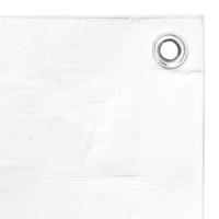 Dekzeil 260 g/m 4x8 m HDPE wit - thumbnail