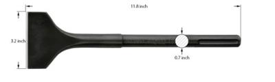 Rennsteig Werkzeuge 210 30017 Spadebeitel 80 mm Gezamenlijke lengte 300 mm SDS-Max 1 stuk(s) - thumbnail