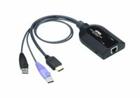 ATEN KVM-Adapterkabel USB / HDMI 0.25 m - thumbnail