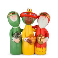 Alessi Happy Eternity Baby Uno Due Tre Wijzen porselein 10 cm - thumbnail