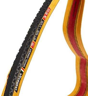 Challenge - gravel grinder pro ot 700x36c zwart bruin Challenge - gravel grinder pro ot 700x36c zwart bruin