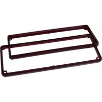 Hammond Electronics 1455UBTRD Lenskap ABS Rood (transparant) (l x b x h) 196 x 71 x 11.60 mm 2 stuk(s) - thumbnail