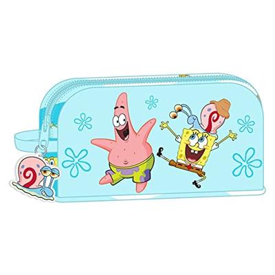 Thermische Snacktas Spongebob Stay positive Blauw Wit (21.5 x 12 x 6.5 cm)