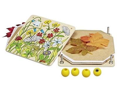 Goki houten bloemenpers