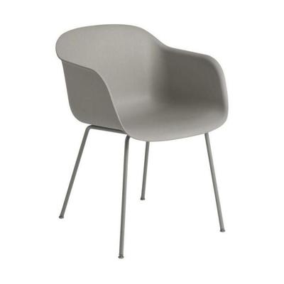 Fiber eetkamerstoel met armleuning