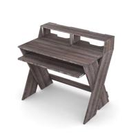 Glorious Sound Desk Compact Walnut workstation meubel - thumbnail