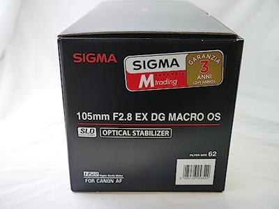Sigma 105mm F/2.8 EX DG Macro OS HSM Canon EF - thumbnail