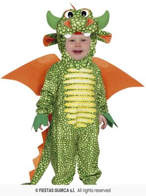 Draak Kostuum Dreumes Groen