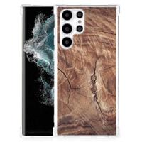 Samsung Galaxy S22 Ultra Stevig Telefoonhoesje Tree Trunk - thumbnail