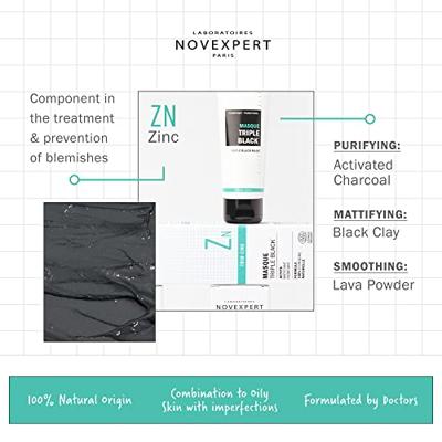 Novexpert Masque Triple Black 70 g