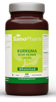 Sanopharm WholeFood Kurkuma Capsules - thumbnail