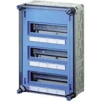 Hensel 2000613 Mi 1335 Kleine verdeelkast Opbouw (op muur) Aantal groepen: 36 Aantal rijen: 3 Inhoud: 1 stuk(s)