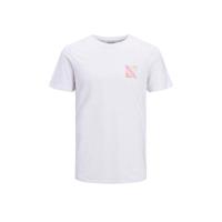 JACK & JONES CORE T-shirt Frank met printopdruk wit - thumbnail