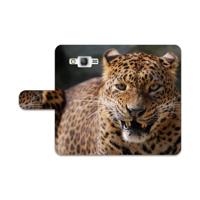 Samsung Galaxy Grand Prime | Grand Prime VE G531F Telefoonhoesje met Pasjes Luipaard - thumbnail