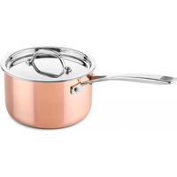 DUCQ Steelpan met deksel - inductie - koper - ø 16 cm / 1,5 liter - thumbnail