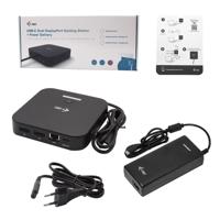 I-tec USB-C Dual Display Docking Station with Power Delivery 100 W + Universal Charger 112 W - thumbnail
