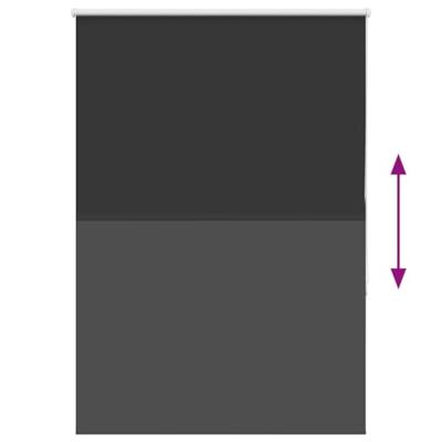 VidaXL Rolgordijn verduisterend 90x150cm stofbreedte 85,7 cm polyester VidaXL Rolgordijn verduisterend 90x150cm stofbreedte 85,7 cm polyester
