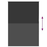 Rolgordijn verduisterend 115x130 cm stofbreedte 110,7 cm zwart - thumbnail
